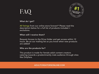 Thumbnail for Lifetime Access: Get Every Download We’ve Ever Made – 180+ Digital Tools for Online XXX Workers (Courses/Services Not Included)