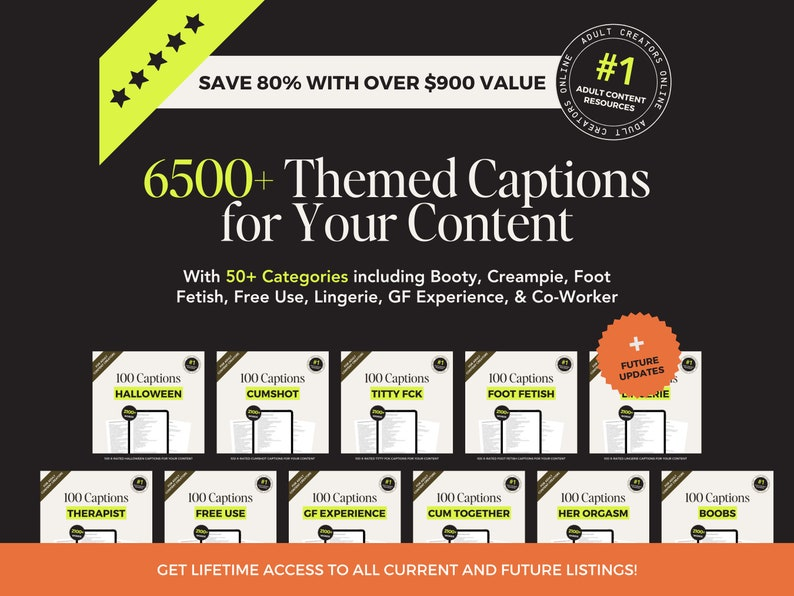 Lifetime Access: Get Every Download We’ve Ever Made – 180+ Digital Tools for Online XXX Workers (Courses/Services Not Included)