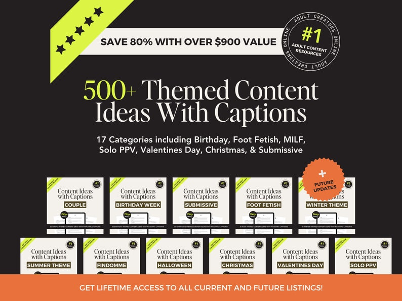 Lifetime Access: Get Every Download We’ve Ever Made – 180+ Digital Tools for Online XXX Workers (Courses/Services Not Included)