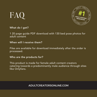 Thumbnail for Bed Poses Adult Content Photo Guide