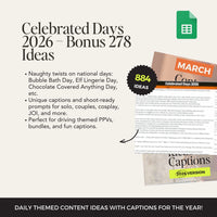 Thumbnail for 2026 Content Calendar Bundle
